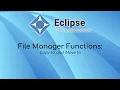 File Manager Functions Copy to and Move to