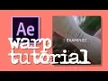 Warp Transitions Tutorial - After Effects