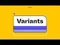 Figma Tutorial Variants