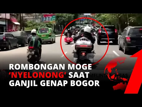 Polisi Tangkap 3 Dari 12 Pengendara Moge Melintas Bebas Saat Ganjil Genap di Bogor | tvOne