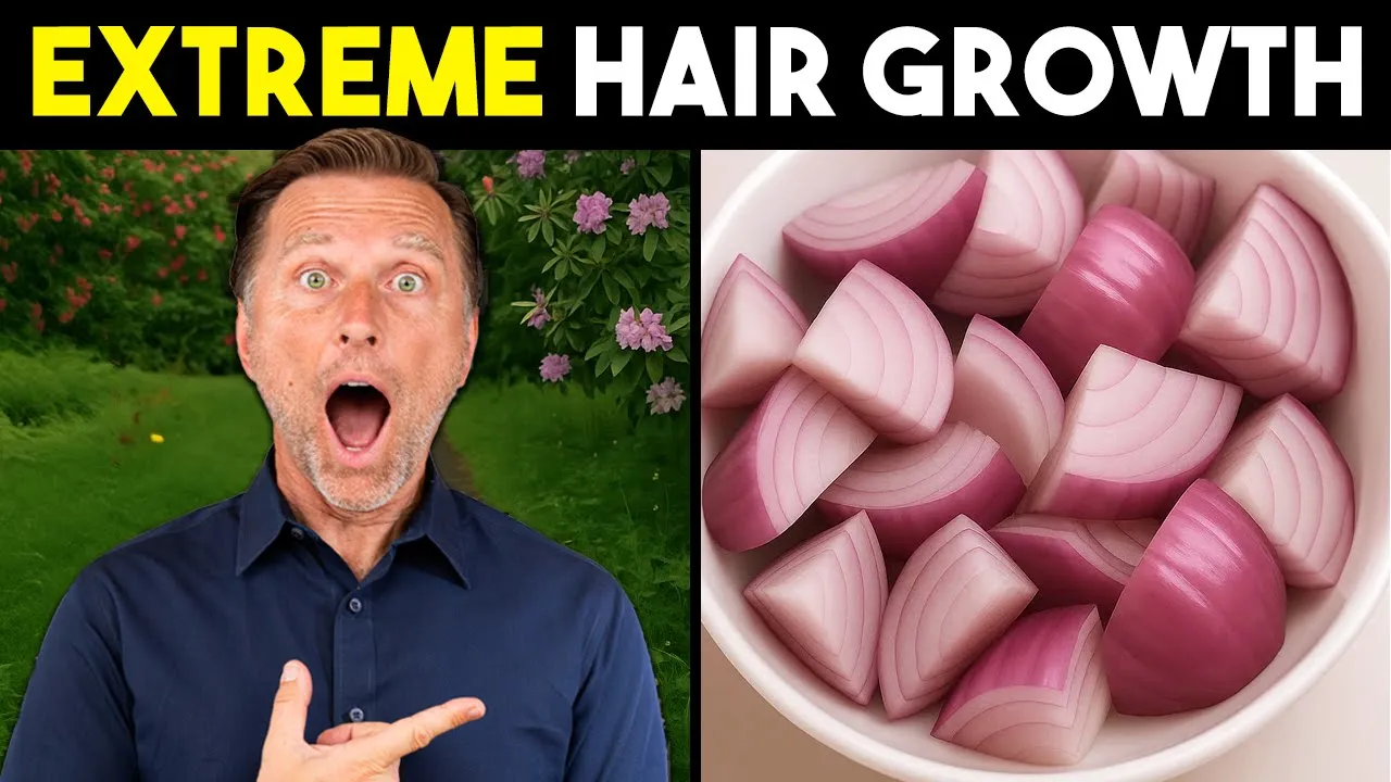 Outline Video Onion Juice for Extreme Hair Growth: Stop Hair Loss