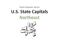 State Capitals Series - Northeast