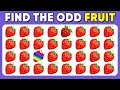 Find the ODD One Out - Fruit Edition Easy Medium Hard