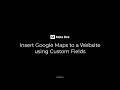 Insert Google Maps to a Website using Custom Fields Meta Box Tutorial
