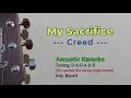 Download Lagu My Sacrifice - Creed - (Acoustic Karaoke)