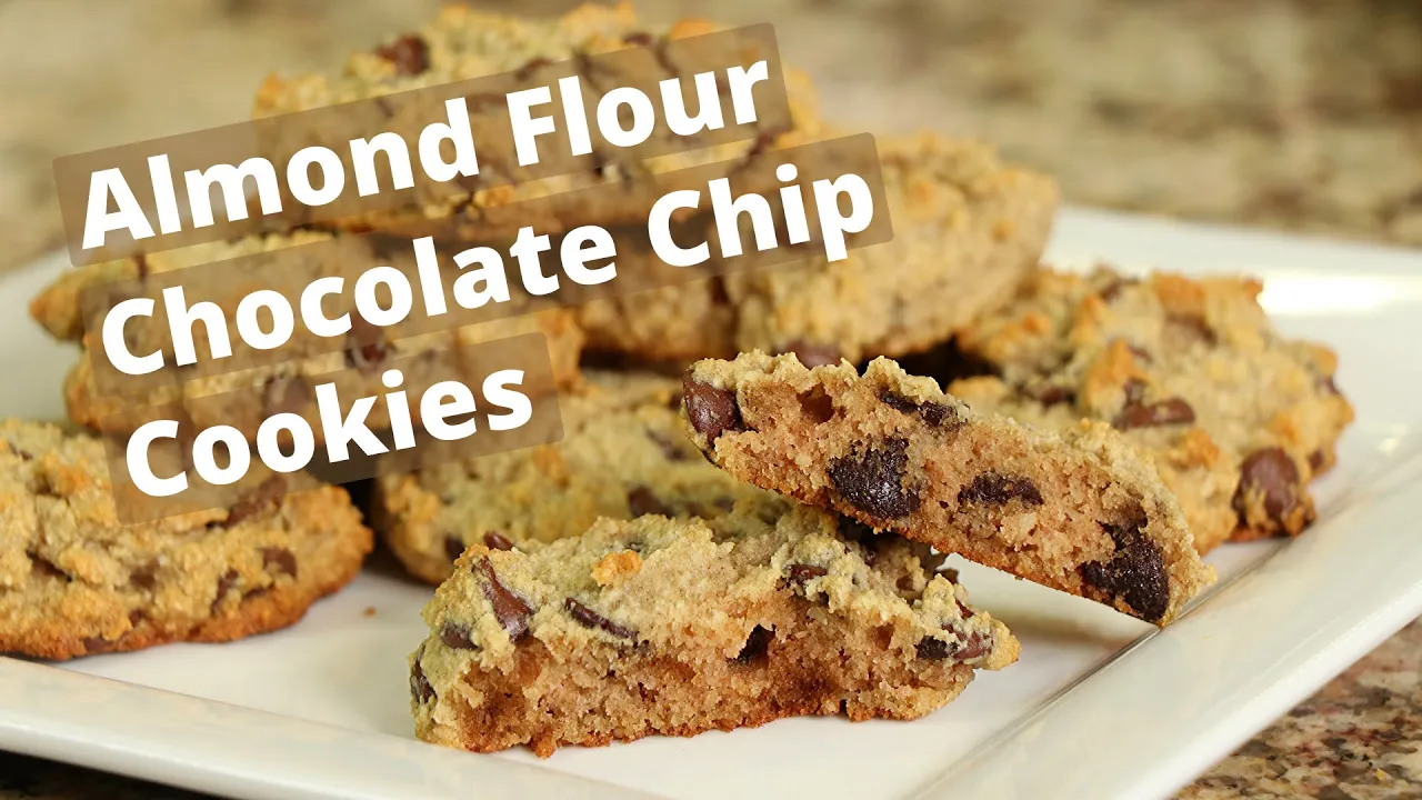 Almond Flour Chocolate Chip Cookies   Lower In Carbs   Rockin Robin Cooks