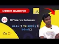 - Function Prototypes call vs apply vs bind methods Modern JavaScript in Tamil