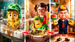 EL CHAVO ESPONJA SE ENOJA 😱🧽