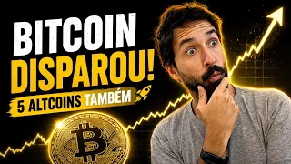 5 ALTCOINS DISPARANDO com o BITCOIN