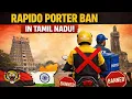Lagu Rapido Porter Uber BAN in Chennai