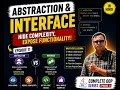 Abstraction Interface in Java Explained in Hindi OOP Concepts Made Easy