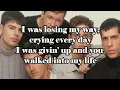 New Kids on the Block - Since You Walked Into My Life [Lyrics]