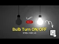 Bulb On Off Project using HTML CSS JavaScript Beginner JavaScript Project
