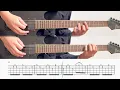 In Waves  /  Trivium (screen TAB | guitar cover))