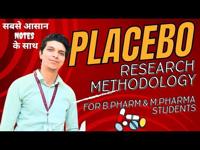 Placebo in research methodology | biostatistic and research methodology