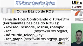 (CBR-6) Aula 6-Curso Básico de ROS-Controlando o TurtleSim:"rqt", "turtle_teleop_key", e "rqt_graph"