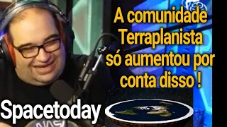 A Terra plana  tornou-se uma Zoeira (Spacetoday)Cortes ciência.