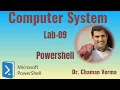 Computer System Lab - 09 Informatics POWERSHELL Scripts MICROSOFT WORLD