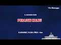 Peracun Kalbu KARAOKE nada Pria Gm || A. Rahman Onn || Dendangan 60'an