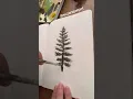 How to paint a pine tree