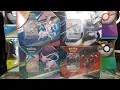 Opening Costco s Pokemon 4 Pack V Tins Espeon Umbreon Sylveon Empoleon