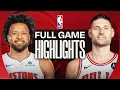 PISTONS at BULLS FULL GAME HIGHLIGHTS October 22 2025
