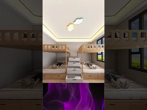 🔥🔥🔥Bedroom for 8 kids Design Interior #decoration #design #interiordesign #interior #room #italli