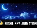 python turtle Good Night Animation Using python sagar