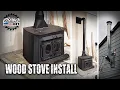 Wood Stove Install DuraVent Through The Wall Kit