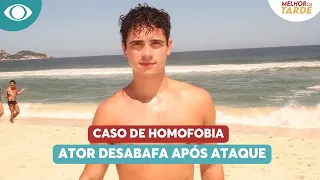 Ator da Globo, João Victor Gonçalves é vítima de homofobia ao sair do  Rock in Rio