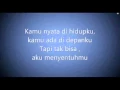 Kamu nyata with Lyrics Acoustic - Izzy - (Ost. D'bijis)