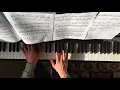 AZNAVOUR - Hier encore (piano)