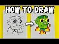 How To Draw Clash Royale Goblin Emote