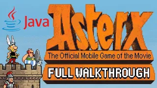 Asterix The Mobile Game of the Movie JAVA GAME Electronic Arts 2008 FULL WALKTHROUGH