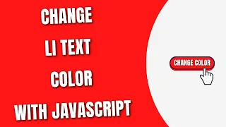 Change li text Color with JavaScript HowToCodeSchool com