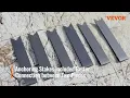 VEVOR Steel Landscape Edging - Easy DIY Garden Borders for a Perfect Lawn