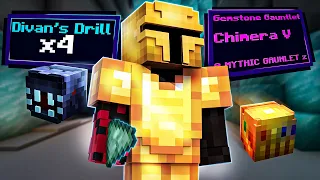 I spent 10B on a HYPERMAXED Mining Setup Hypixel Skyblock