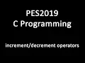 C Programming - operator