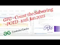 GFG - Count the Substring