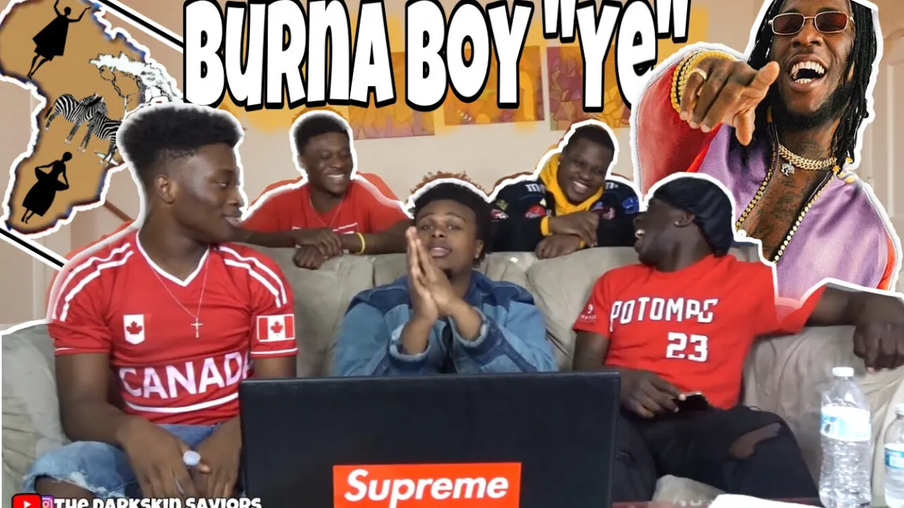 Burna Boy - Ye (Official Video)(Reaction)