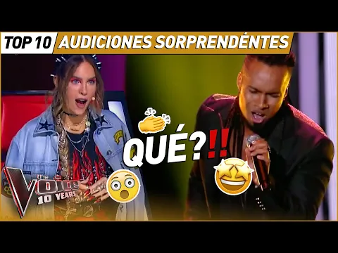 Download MP3 Las más SORPRENDENTES Audiciones a Ciegas en la historia de La Voz