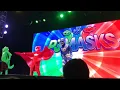 Download Lagu 🦸‍♂️🦎🦉😻 PJ Masks Live Show -  Time to Be A Hero - Full Show! - Anaheim, California - June 2018