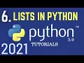 Python 3 9 Tutorials List In Python Accessing Lists Python For Beginners Python Tutorial