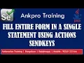 Selenium with Java 33 - Fill entire form in a single statement using Actions sendkeys