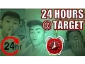 24 HOUR OVERNIGHT CHALLENGE IN TARGET CAUGHT