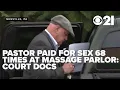 Pastor charged with prostitution in connection to sex trafficking bust of massage parlors