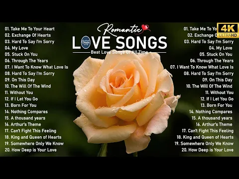 Download MP3 Top 100 Classic Love Songs about Falling In Love 2024 - Love Songs 70s 80s 90s