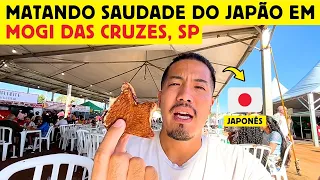 Um japonês matando a saudade do Japão em Mogi das Cruzes, SP