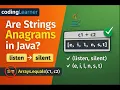 Check if Two Strings Are Anagrams in Java Arrays equals Explained