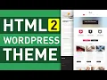 HTML Template to WordPress Theme Conversion Tutorial - Urdu Hindi
